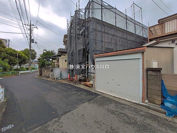 前面道路含む現地