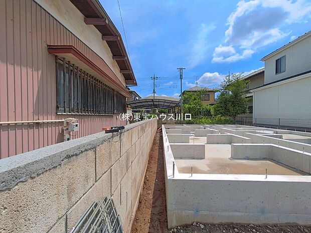 前面道路含む現地