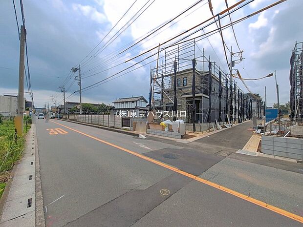 前面道路含む現地