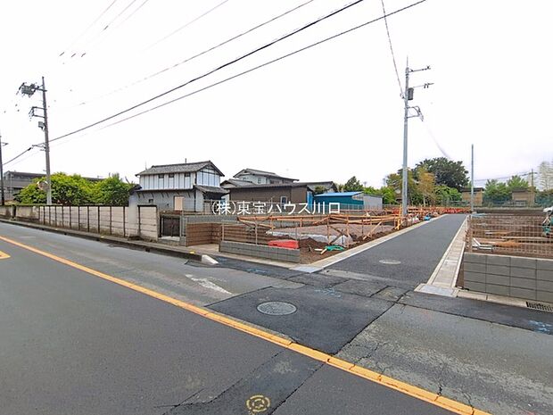 前面道路含む現地