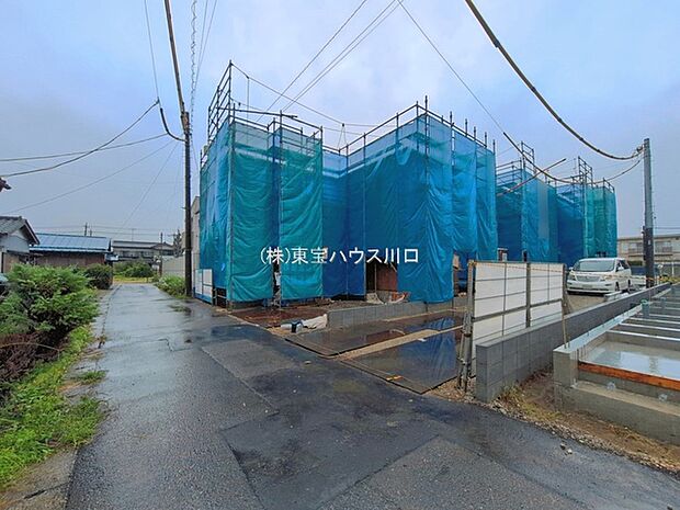 前面道路含む現地