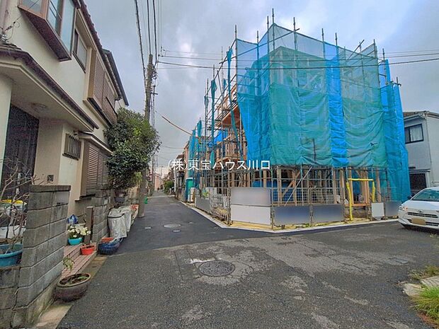 前面道路含む現地