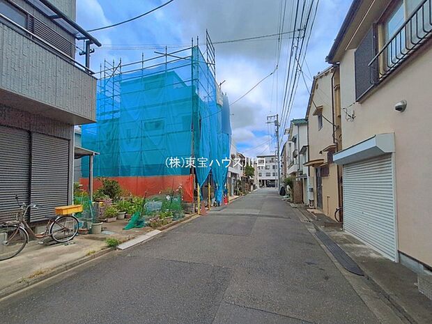 前面道路含む現地