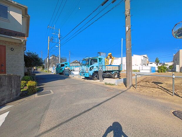 前面道路含む現地