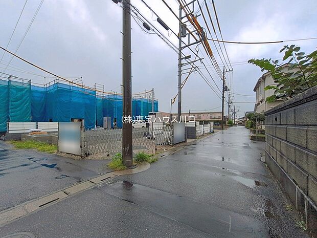 前面道路含む現地