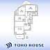間取り：10階建4階部分3LDK
