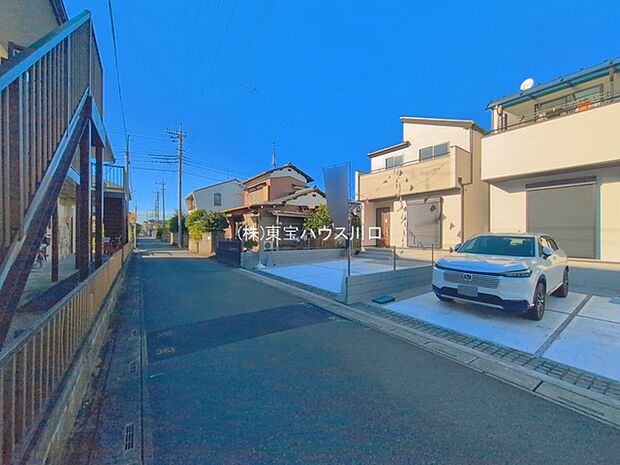 前面道路含む現地