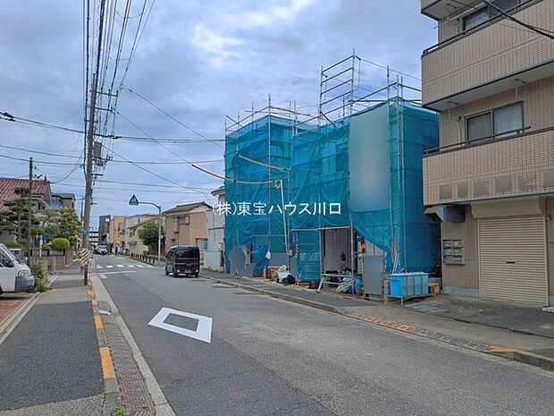 前面道路含む現地