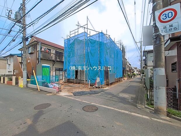 前面道路含む現地