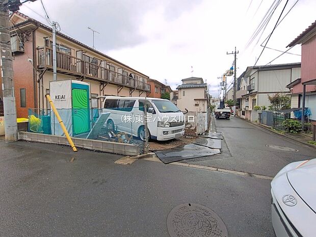 前面道路含む現地