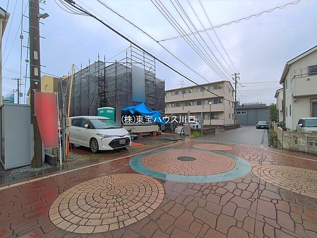 前面道路含む現地