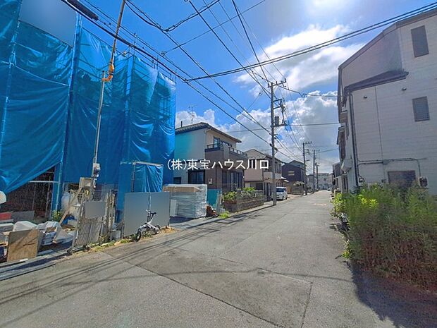 前面道路含む現地