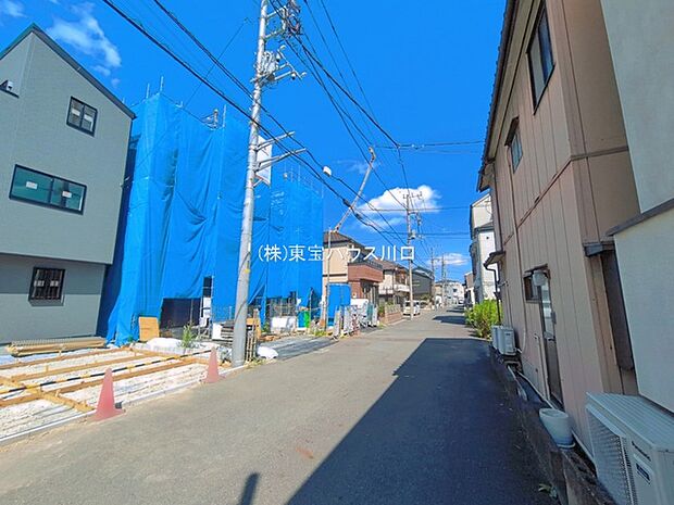 前面道路含む現地