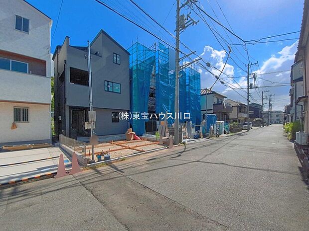 前面道路含む現地
