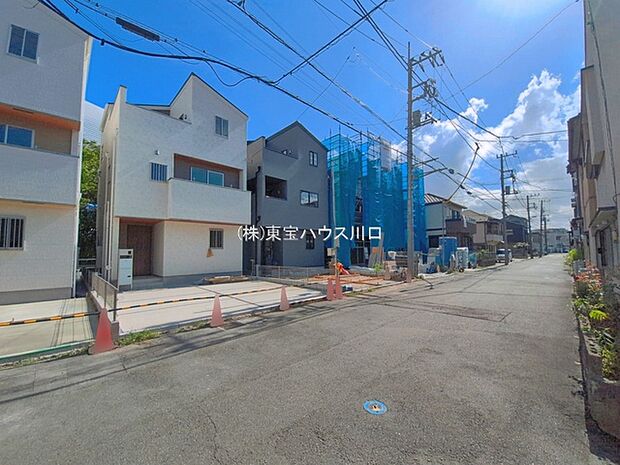 前面道路含む現地