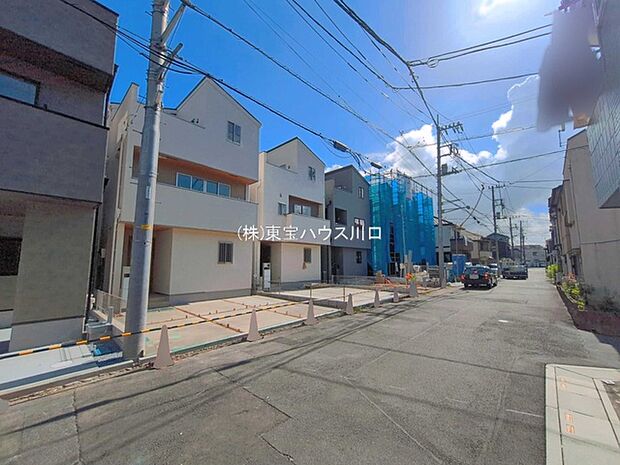 前面道路含む現地