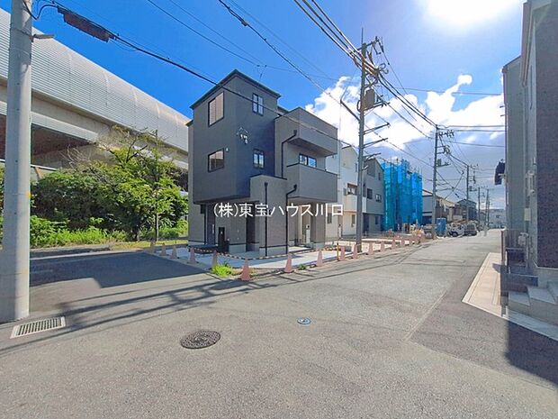 前面道路含む現地