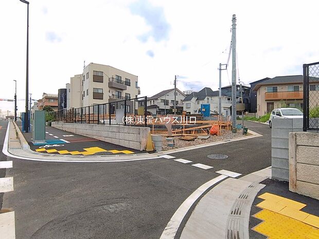 前面道路含む現地