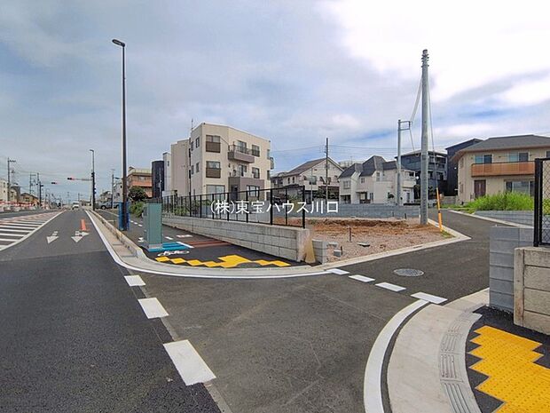 前面道路含む現地