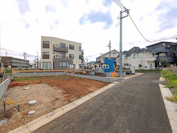 前面道路含む現地