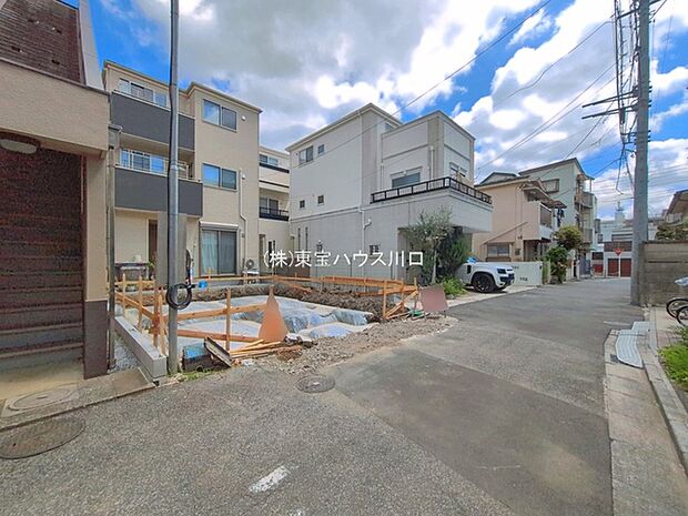 前面道路含む現地