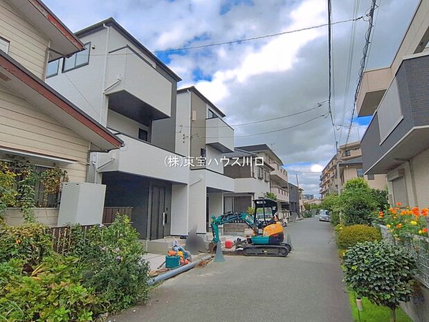 前面道路含む現地