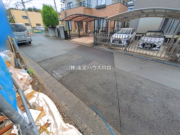 前面道路含む現地