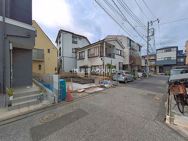 前面道路含む現地