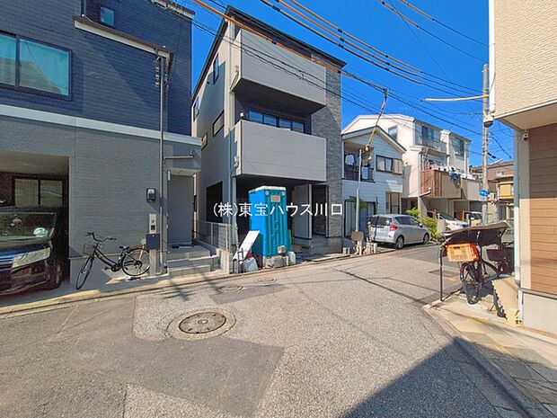 前面道路含む現地