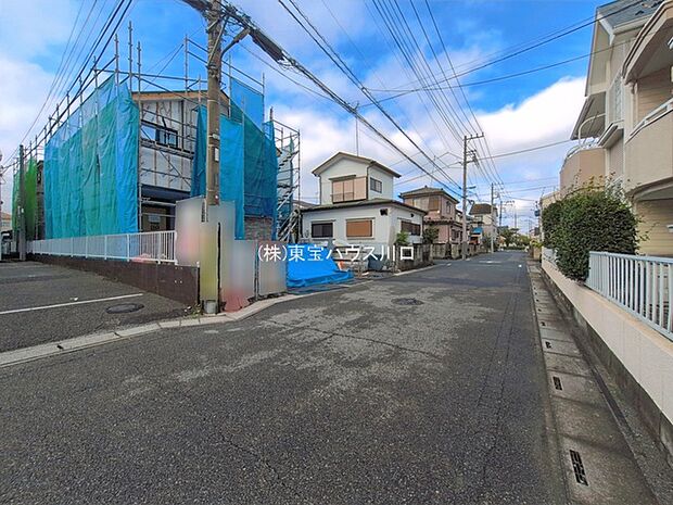 前面道路含む現地