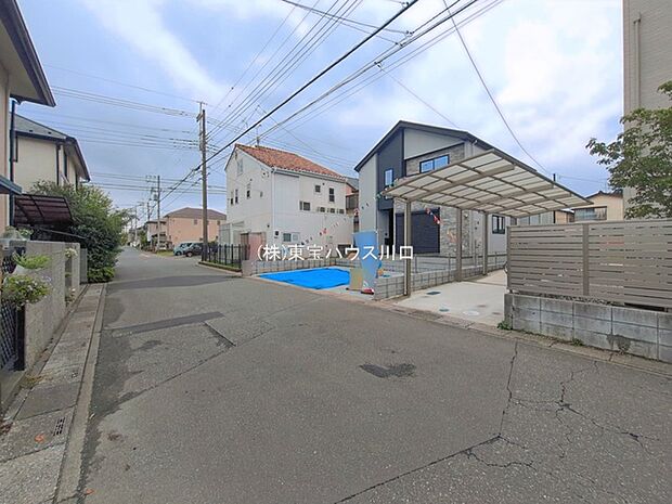 前面道路含む現地