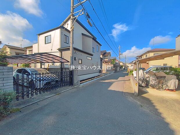 前面道路含む現地