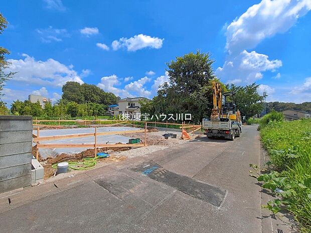 前面道路含む現地