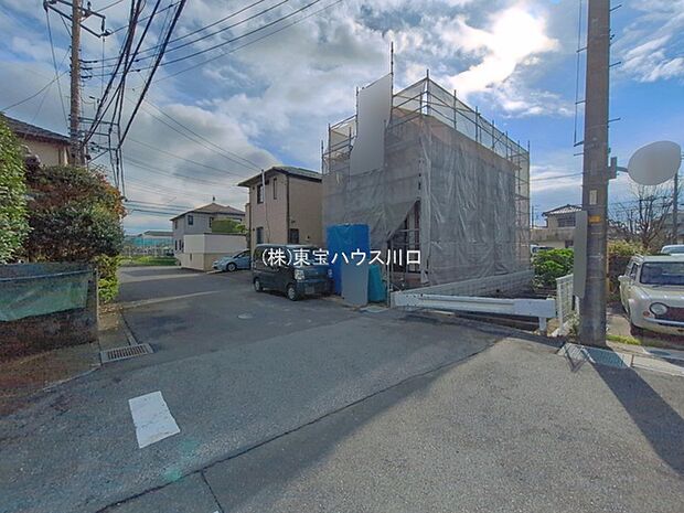 前面道路含む現地