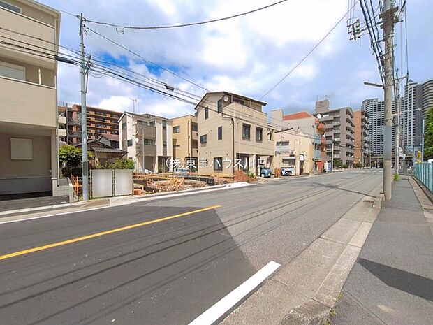 前面道路含む現地