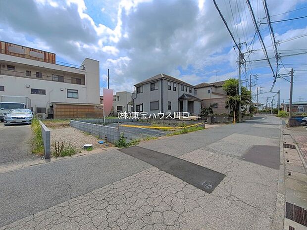 前面道路含む現地