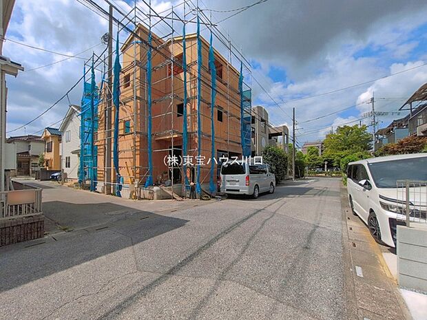 前面道路含む現地