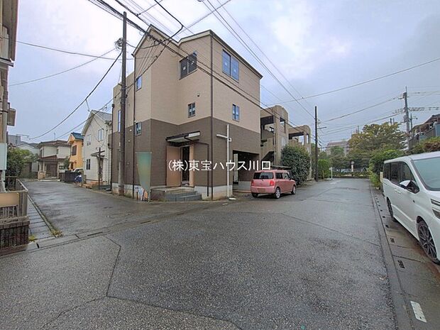 前面道路含む現地