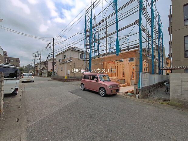 前面道路含む現地