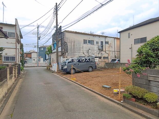 前面道路含む現地