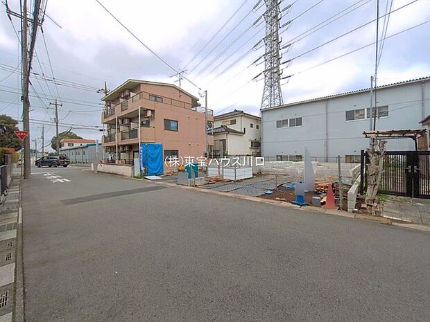 前面道路含む現地