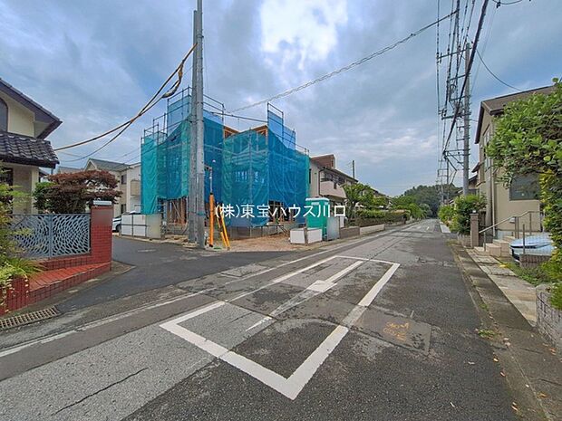 前面道路含む現地
