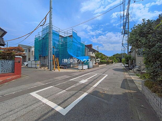 前面道路含む現地