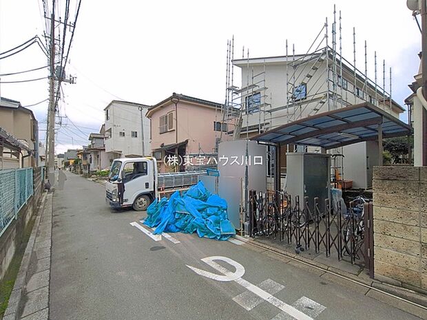 前面道路含む現地