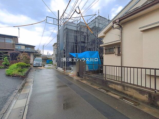 前面道路含む現地