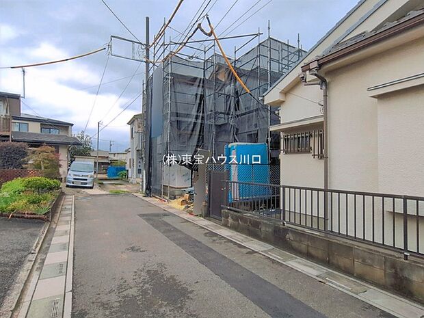 前面道路含む現地