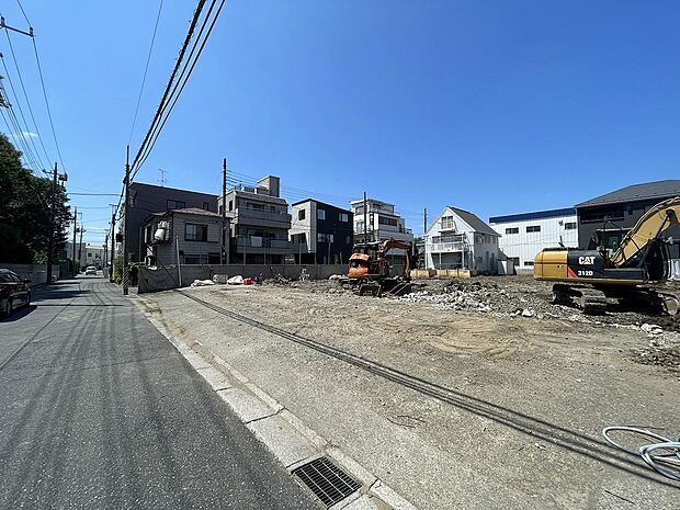 全8区画の大型分譲地ならではの統一感のあるきれいな街並み。