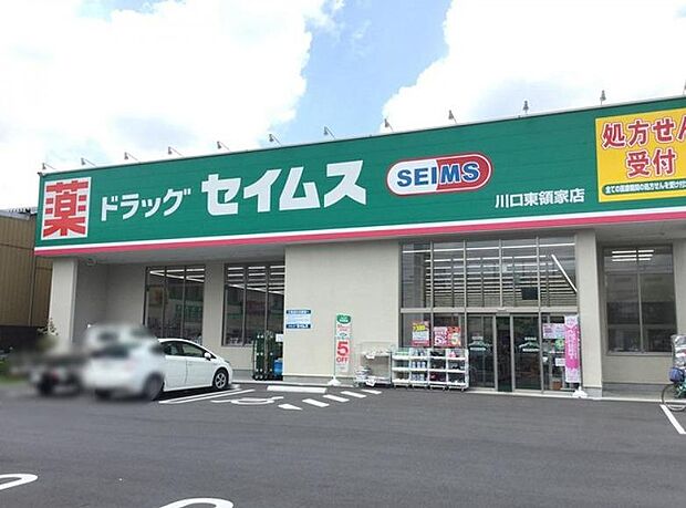 ドラッグセイムス川口東領家店まで約1000m