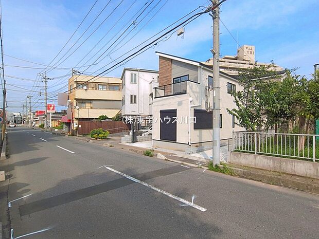 前面道路含む現地