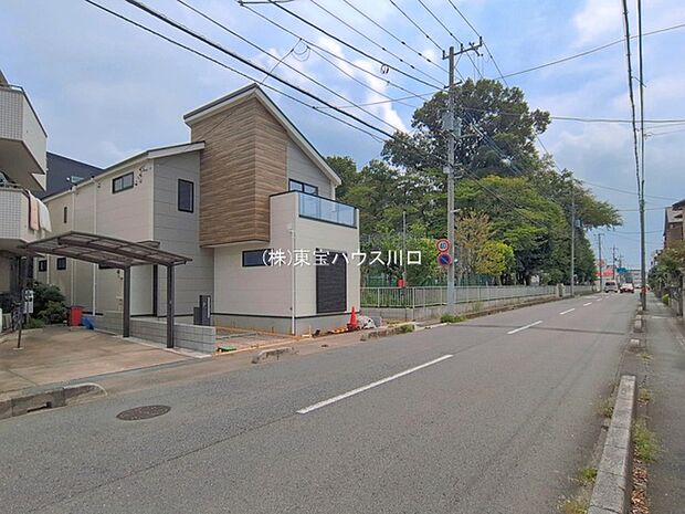 前面道路含む現地